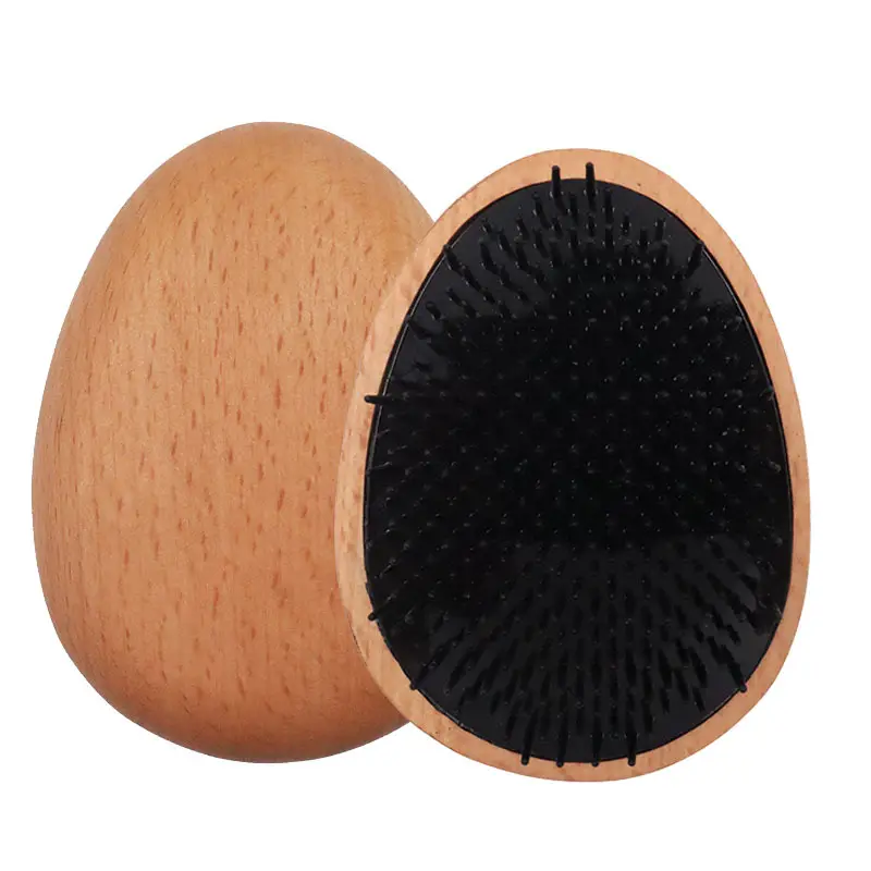 Artisans Wooden Bamboo Hair Brush 1pcs/opp Bag Package Or Custom Packagesupplier 2