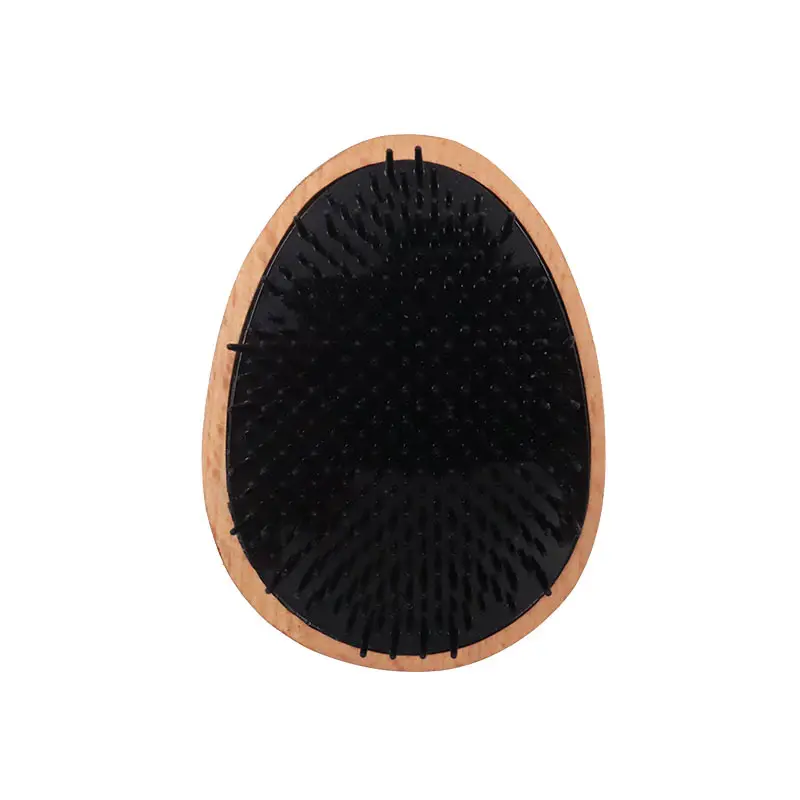 Artisans Wooden Bamboo Hair Brush 1pcs/opp Bag Package Or Custom Packagesupplier 4