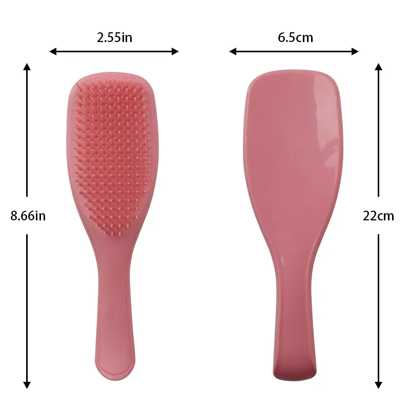 Newborn Hair Brush Purple，Green，Black，Rose Red 35 Days Company 2