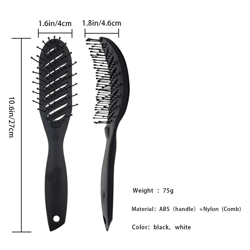 Eco Hair Brush Plastic - - Artisans 2