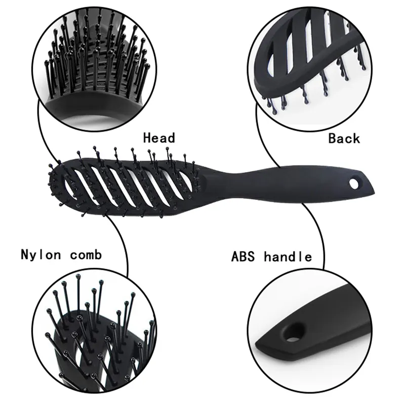 Eco Hair Brush Plastic - - Artisans 4