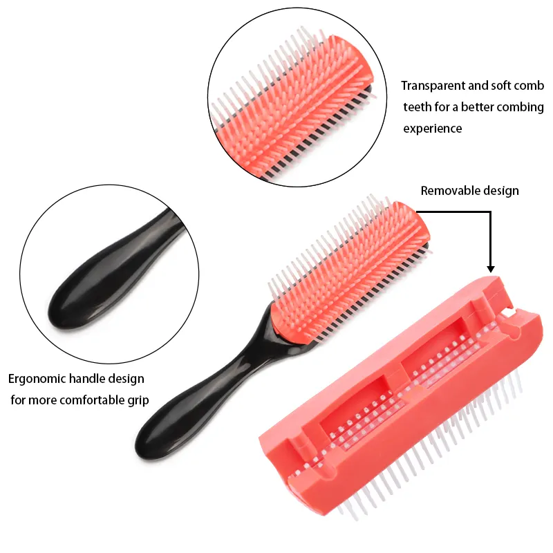 Artisans Best Hair Brush for Damaged Hair 1pcs/opp Bag Package Or Custom Package Best Hair Brush for Damaged Hairfactory Direct Supply 5