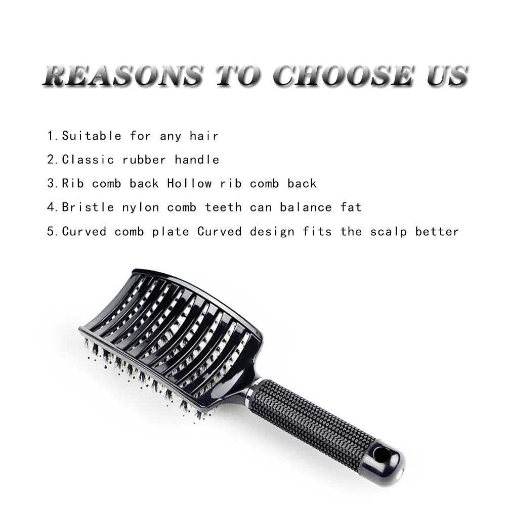 Wholesale Hair Brush Quality Assurance Plastic 3