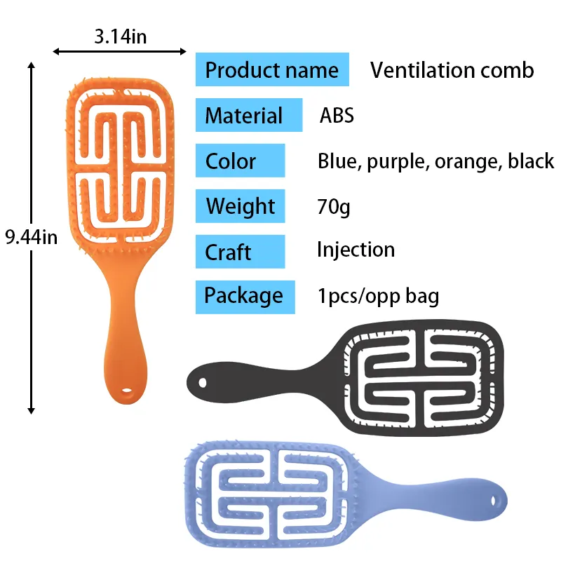 Goody Round Plastic Hair Brush 35 Days Series 3