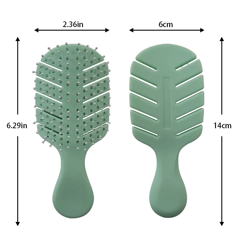Fashion Half Round Vented Hair Brush Half Round Vented Hair Brush Company 2