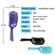 Factory Priceceramic Vented Hair Brush 24.2*8.5cm 35 Days 3