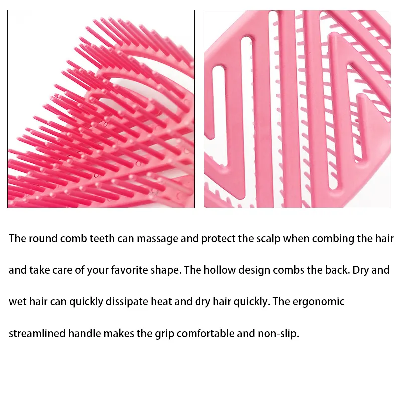 Factory Priceceramic Vented Hair Brush 24.2*8.5cm 35 Days 5