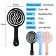 Mini Hair Brushes in Bulk Manufacturing 2000pcs 3