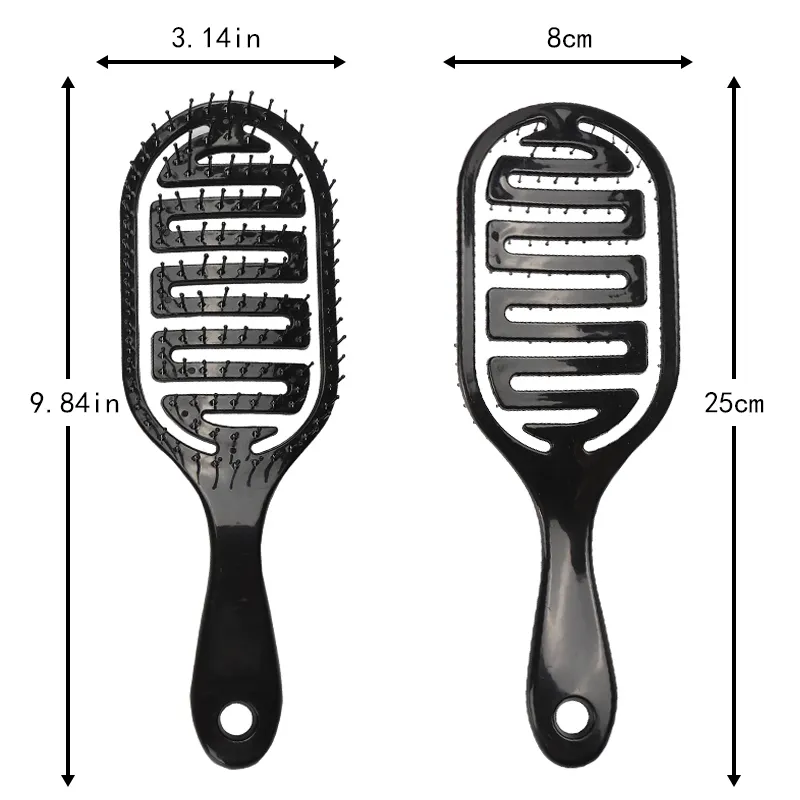 Artisans Half Round Vented Hair Brush 35 Days Half Round Vented Hair Brushmade in China 2