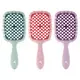 Wet Hair Brush Purple，Green，Black，Rose Redwith Good Price 2