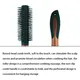 Recycled Hair Brush 23*4.5cm - - Artisans 5