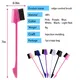 Double Sided Edge Brush 2000pcs Purple，Green，Black，Rose Redquality Assurance 3