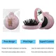 Round Hair Brush with Plastic Bristles 2000pcs - - Artisans 5