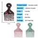 New Model Plastic Hair Combs with Good Price 3