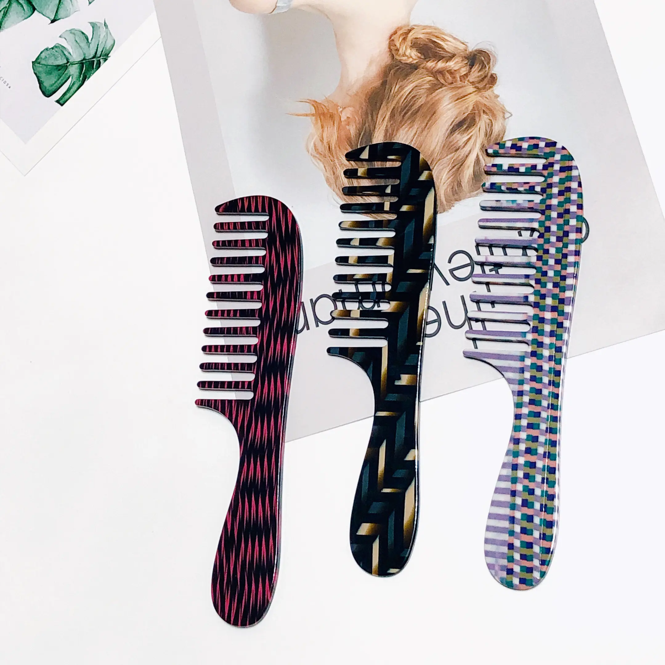 Artisans Hard Hair Brush 1pcs/opp Bag Package Or Custom Packagequality Assurance 4