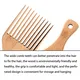 Hot Sale Wooden Comb Wholesale From China 5