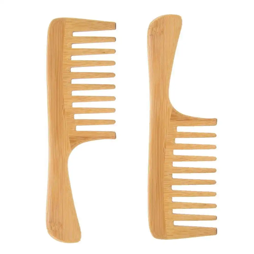Wide Tooth Wooden Beard Comb 1pcs/opp Bag Package Or Custom Package by Artisans 7