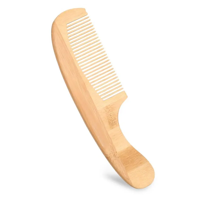 Artisans Bamboo Massage Comb 18.5*5cm Bamboo Massage Combfactory Direct Supply 2