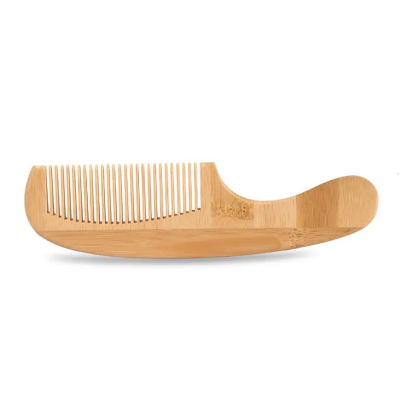 Artisans Bamboo Massage Comb 18.5*5cm Bamboo Massage Combfactory Direct Supply 3