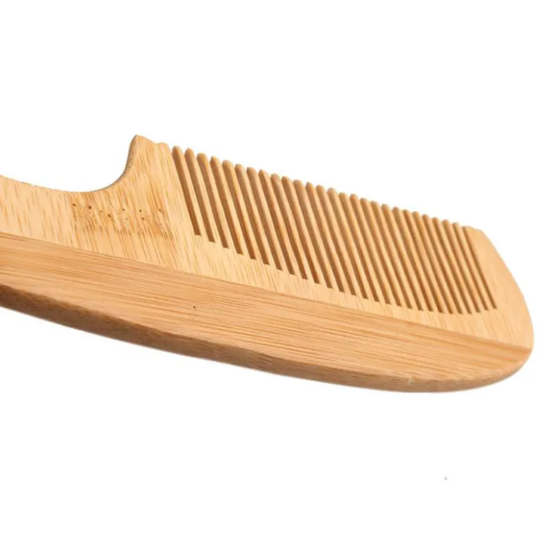 Artisans Bamboo Massage Comb 18.5*5cm Bamboo Massage Combfactory Direct Supply 4