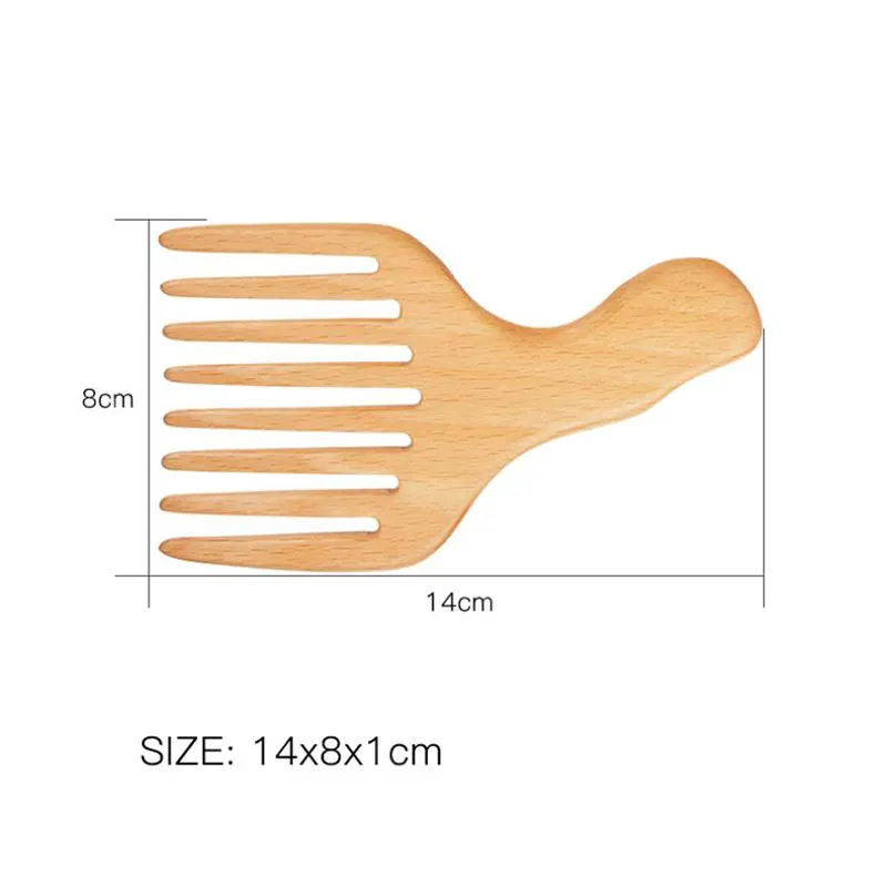 Hot Selling Folding Wood Comb 3
