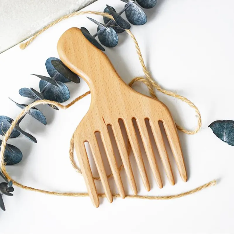 Hot Selling Folding Wood Comb 4