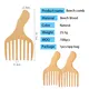 Hot Selling Folding Wood Comb 10