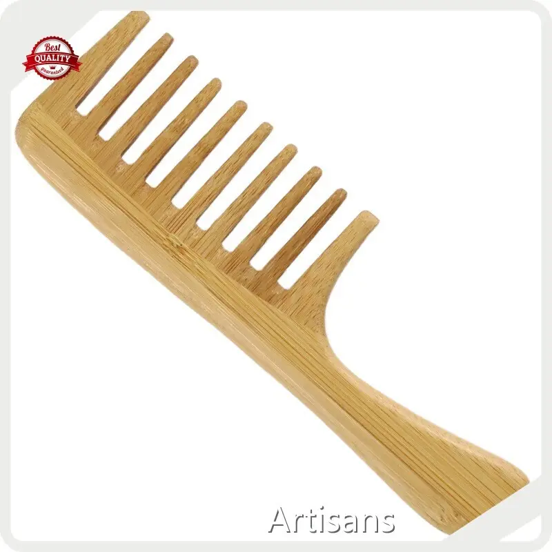 Wide Tooth Wooden Beard Comb 1pcs/opp Bag Package Or Custom Package by Artisans 1