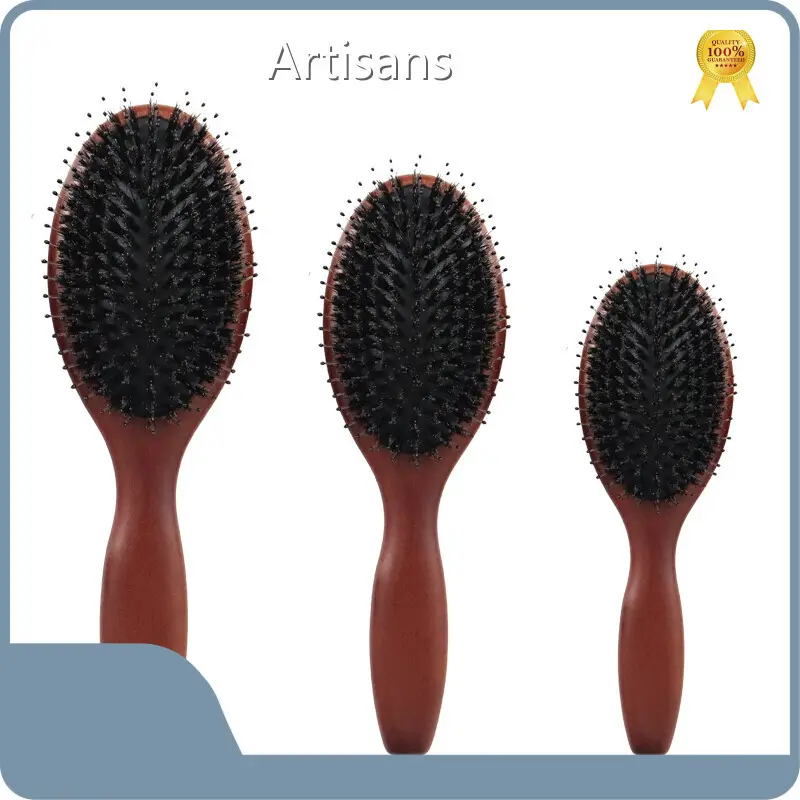 Wooden Round Boar Bristle Brush Factory Direct Supply 2000pcs 1