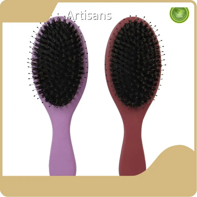 Bamboo Eco Friendly Hair Brush Personalized Wood 1