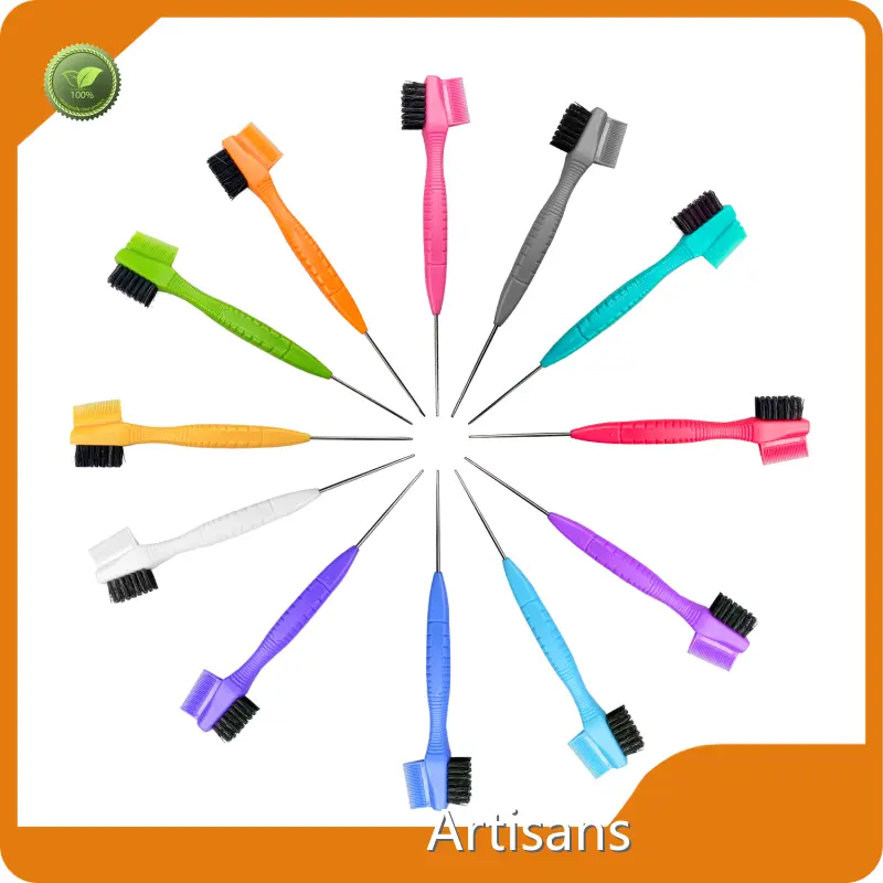 Round Plastic Hair Brush Plastic by Artisans 1