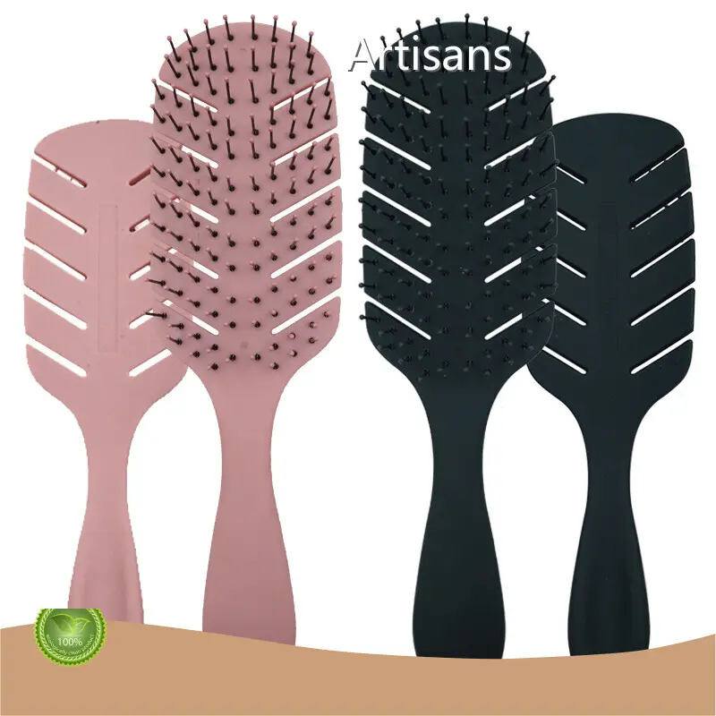 Mens Vented Hair Brush Plastic - - Artisans 1