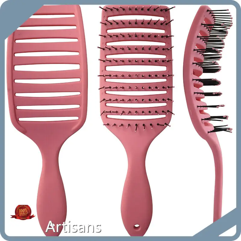 Vented Blow Dry Hair Brush Supply Purple，Green，Black，Rose Red 1