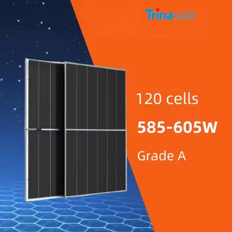 Trina High Power Bifacia Dualglas 585W 590W 595W 600W 605W Solarpanel Trina Solar Photovoltaik -Tafeln 1