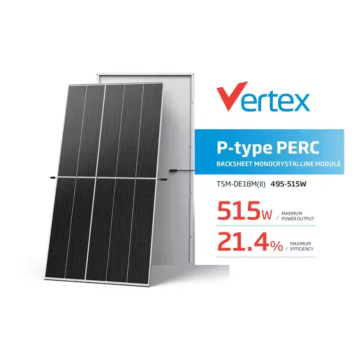 سعر رخيص الصين ترينا ترينا Vertex 495W 500W 505W 510W 515W لوحة شمسية أحادية الوجه 1