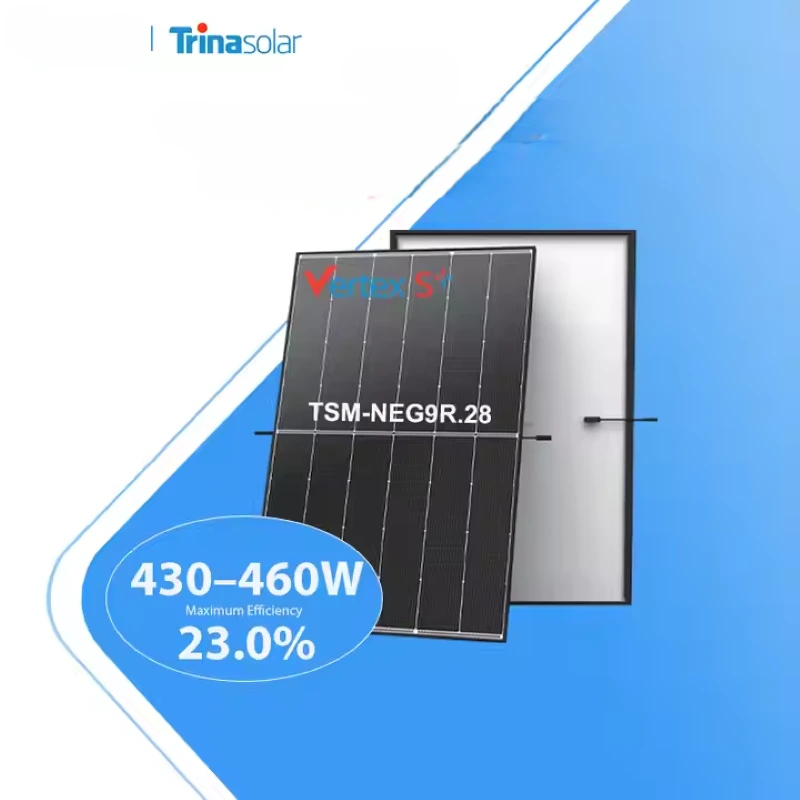 Trina Solar Hot Sale Solar Pv Panel Dual Glass Monocrystalline Module 430-460w For Solar System 1