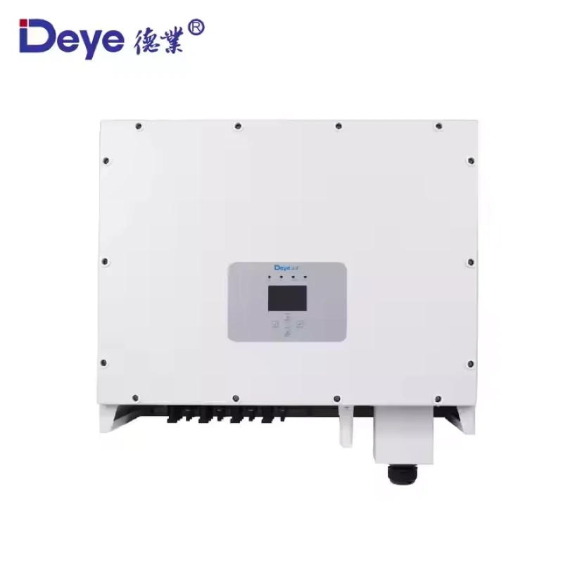 Deye Intelligent 30KW sur le réseau de grille de réseau Solaire Power Prid String Invertisseur avec Système de surveillance 1