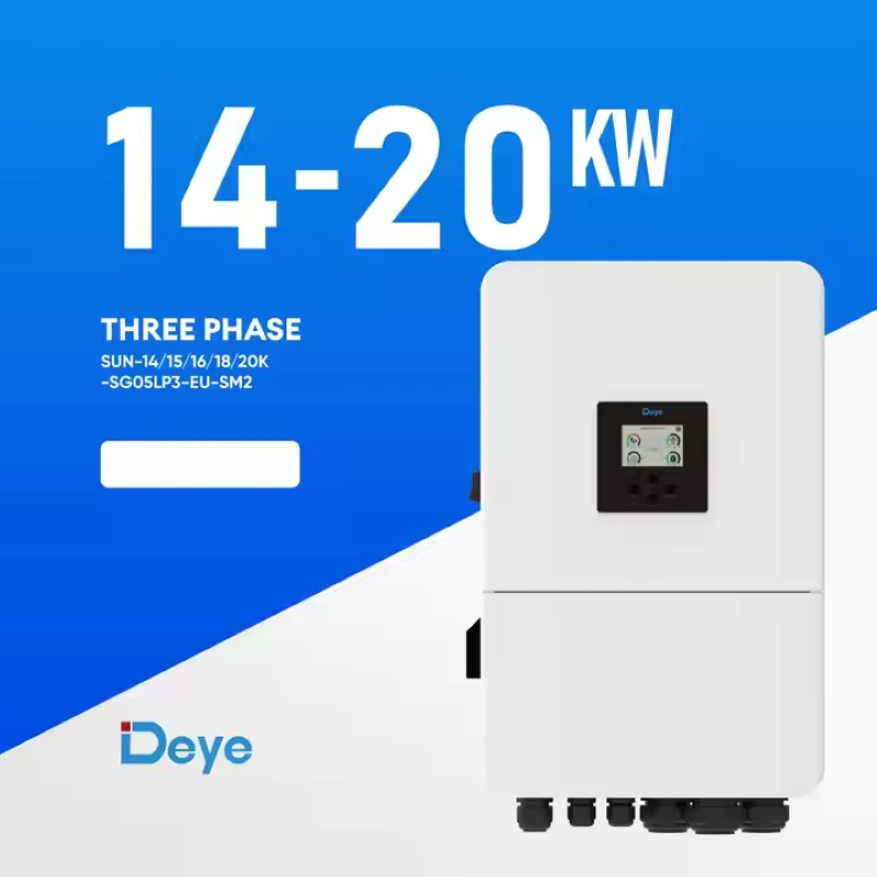 Deye Hot Sale Sun-14/15/16/18/20K-SG05LP3-EU-SM2 Новая модель Трехфазный гибридный инвертор 1