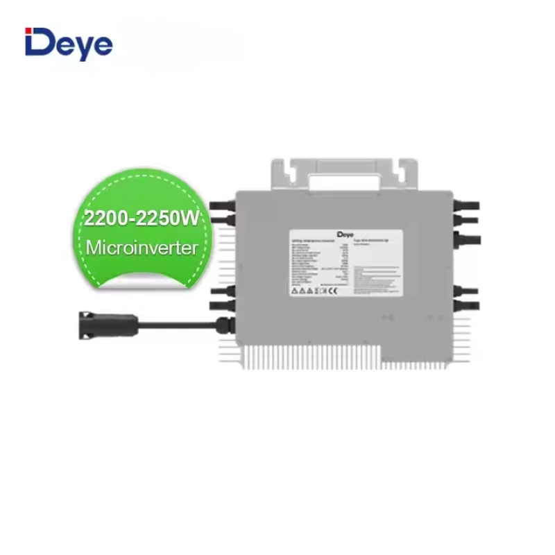 Deye 2200W 2250W Microinverter Solar DC/AC Inverters WiFi Sun-M220/225G4-EU-Q0 میکرو اینورتر خورشیدی 1