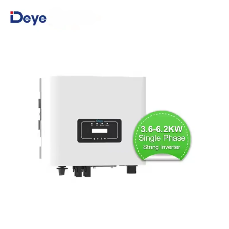Hot Sale Deye Factory SUN-3.6/4/4.2/4.6/5/5.2/6/6.2K-G04 on Grid Single Phase Solar Inverter 1