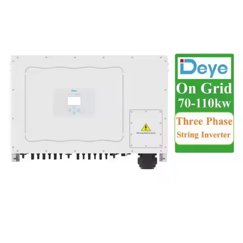 В запасе Deye Inverter Высокая эффективность Sun-70/75/80/90/100/110K-G03 3-фазовая сетка Solar Solar Inverter 1