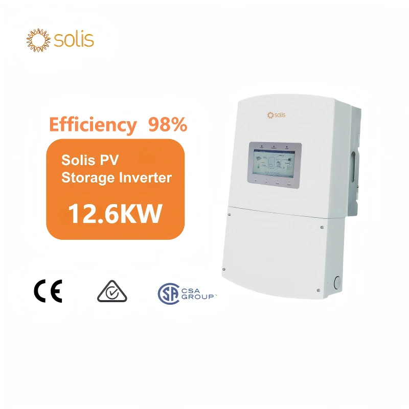 Monitoraggio intelligente con SOLIS 12.4kW 12400W PV PV inverter per il sistema di energia solare domestica 1