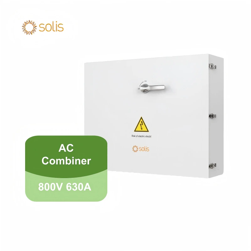 Componente Essential de Caixa Essential de Combinador AC 800V 630A Solis Inverter Inversor para sistema PV 1