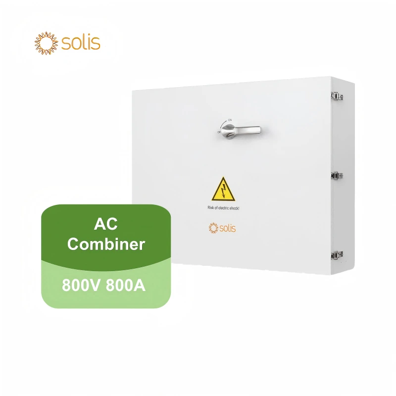 Componente Essential de Caixa Essential de Combinador AC 800V 800A 800A Solis Inverter Inversor para sistema PV 1