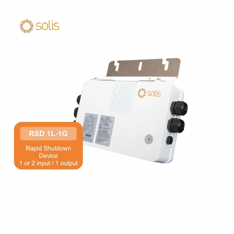 Micro-onduleur à haute efficacité Solis Dispositif d'arrêt rapide pour des performances stables et fiables 1