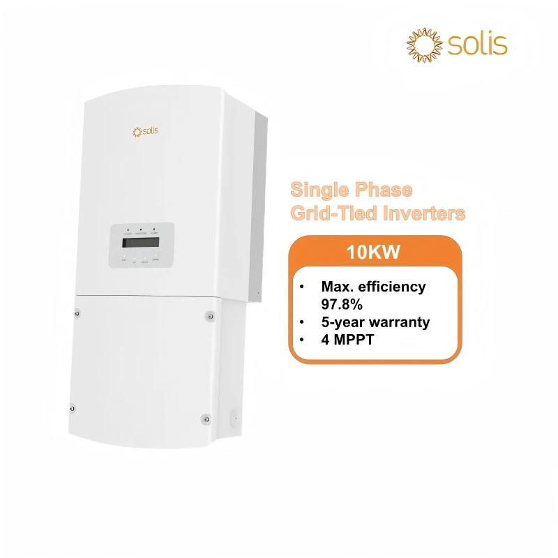 Inverter a griglia monofase con solis a grana monofase ad alta efficienza per sistema solare 1