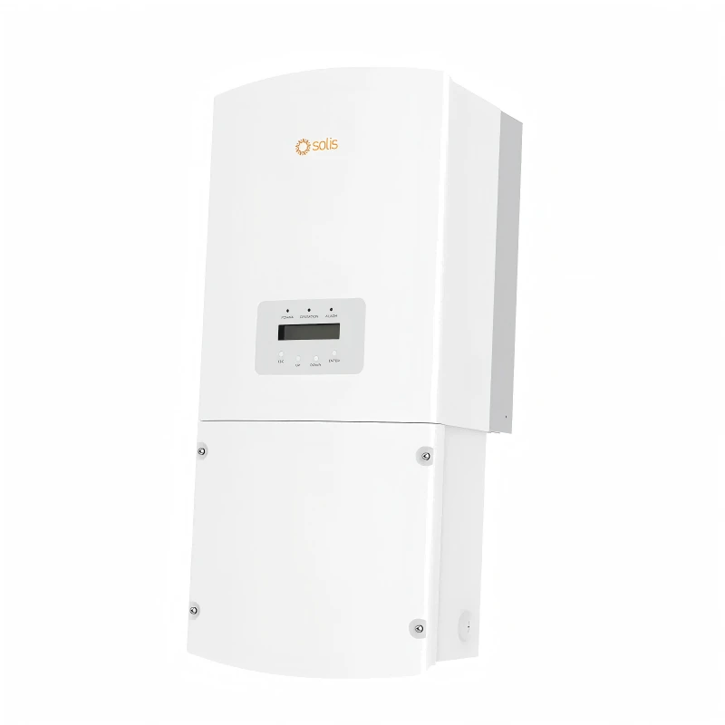 Alta eficiência 7.6kW 7600W Solis Solis Inversores de grade monofásicos para sistema solar 1