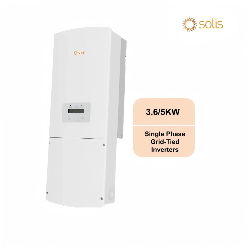 High Efficiency 3.6KW 5KW Solis Single Phase Grid-Tied Inverters with Advanced Monitoring Features 1