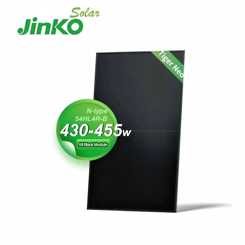 محبوب ترین پانل های خورشیدی منظومه خورشیدی زمینی زمینی JKM 430-455W 54HL4R-B Jinko Solar 1