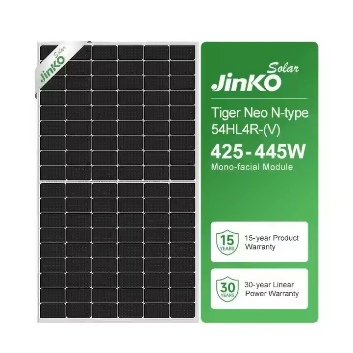 Jinko Solar 495W 500W N-Typ doppelseitiges Solarmodul für gewerbliche Dachinstallationen 1
